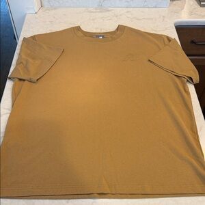 New Balance Short Sleeve Crew Tee in Caramel Brown